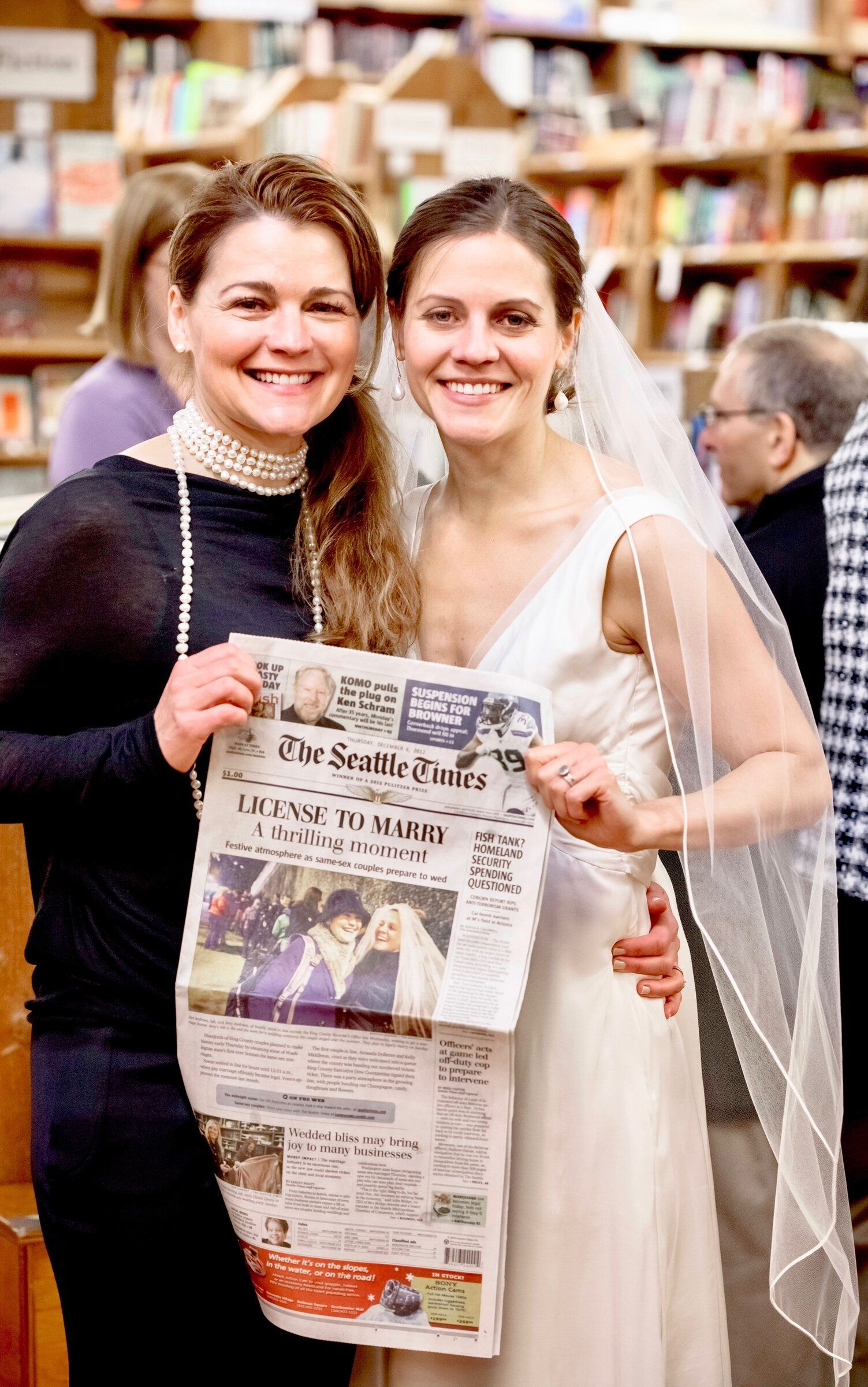 Happy anniversary! Its been 10 years since WA legalized same-sex marriage, including mine The Seattle Times photo
