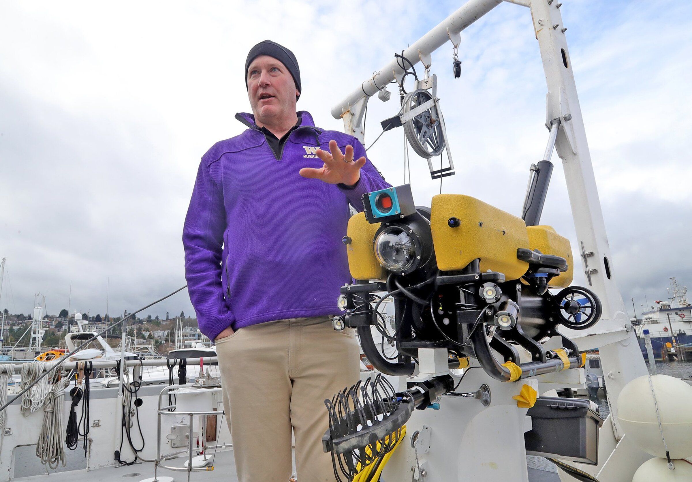 Diving drones and a timid octopus: WA treasure hunters find