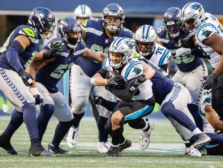 Seahawks get run over by Panthers as playoff chances take big hit