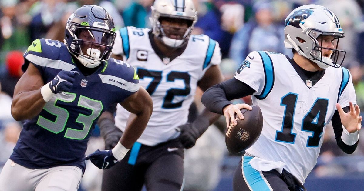 Seahawks get run over by Panthers as playoff chances take big hit