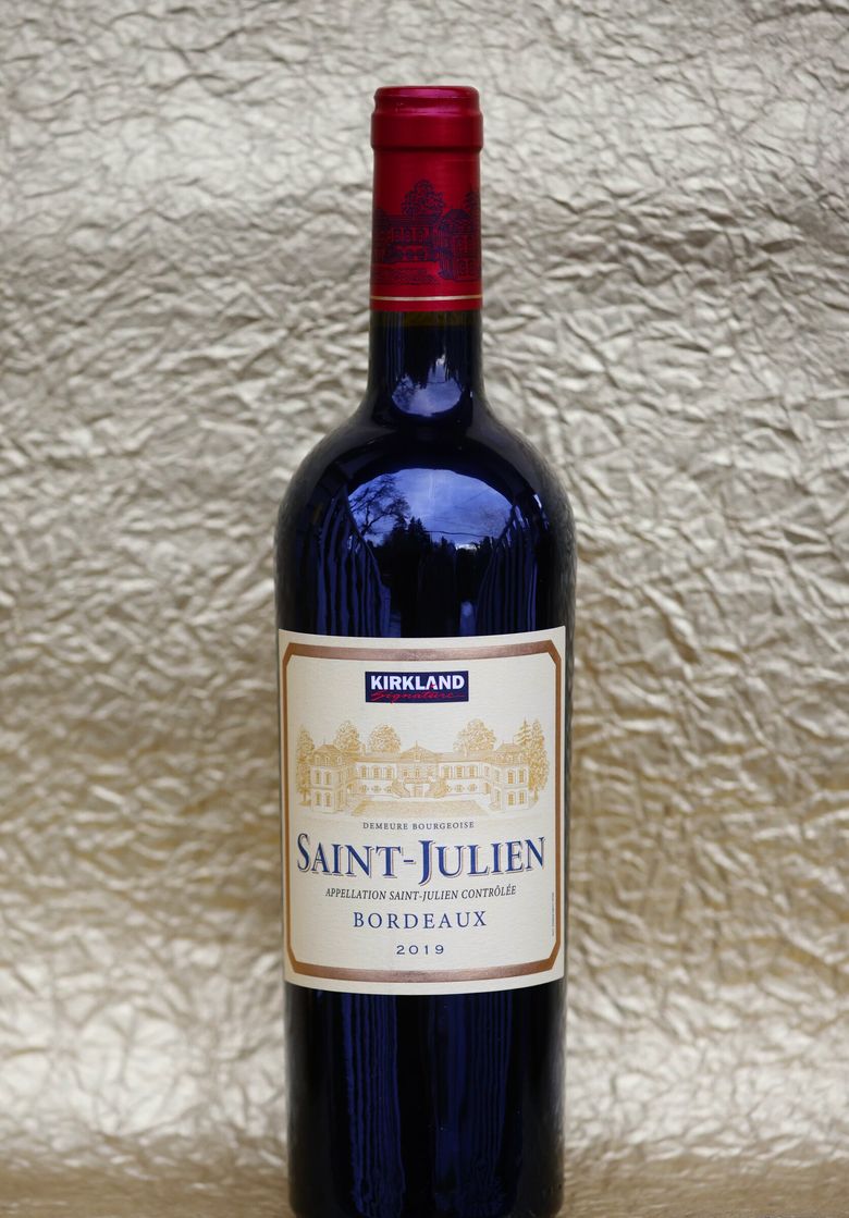 2019 Kirkland Signature Saint-Julien Bordeaux. (Ken Lambert / The Seattle Times)