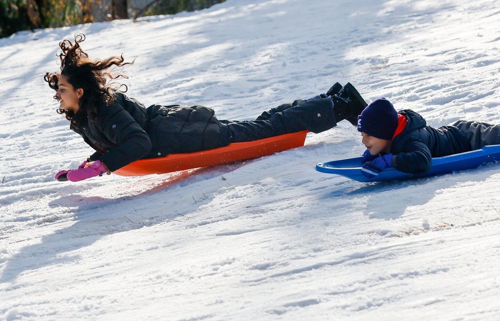 Sledding