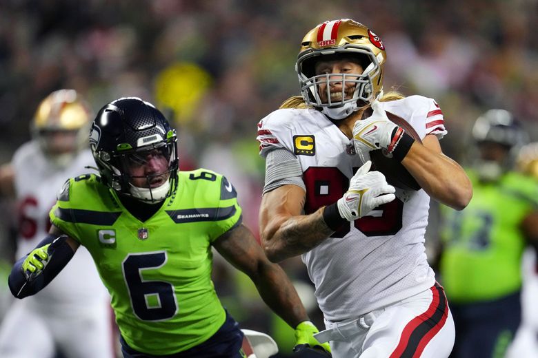 Rookie QB Brock Purdy, George Kittle stump Seahawks for key touchdowns