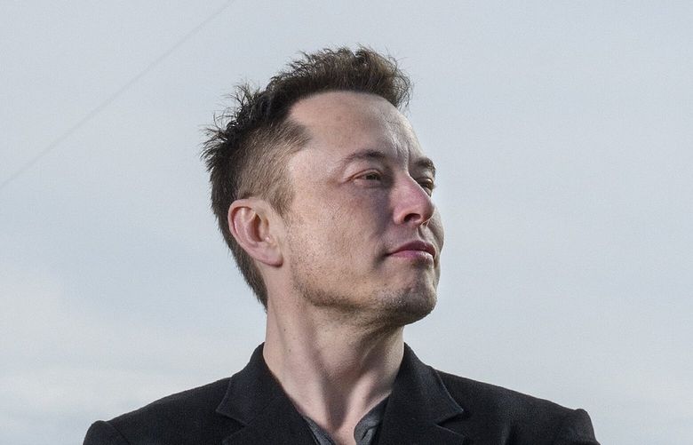 FILE – Elon Musk Feb. 5, 2018.  (Todd Anderson/The New York Times) 