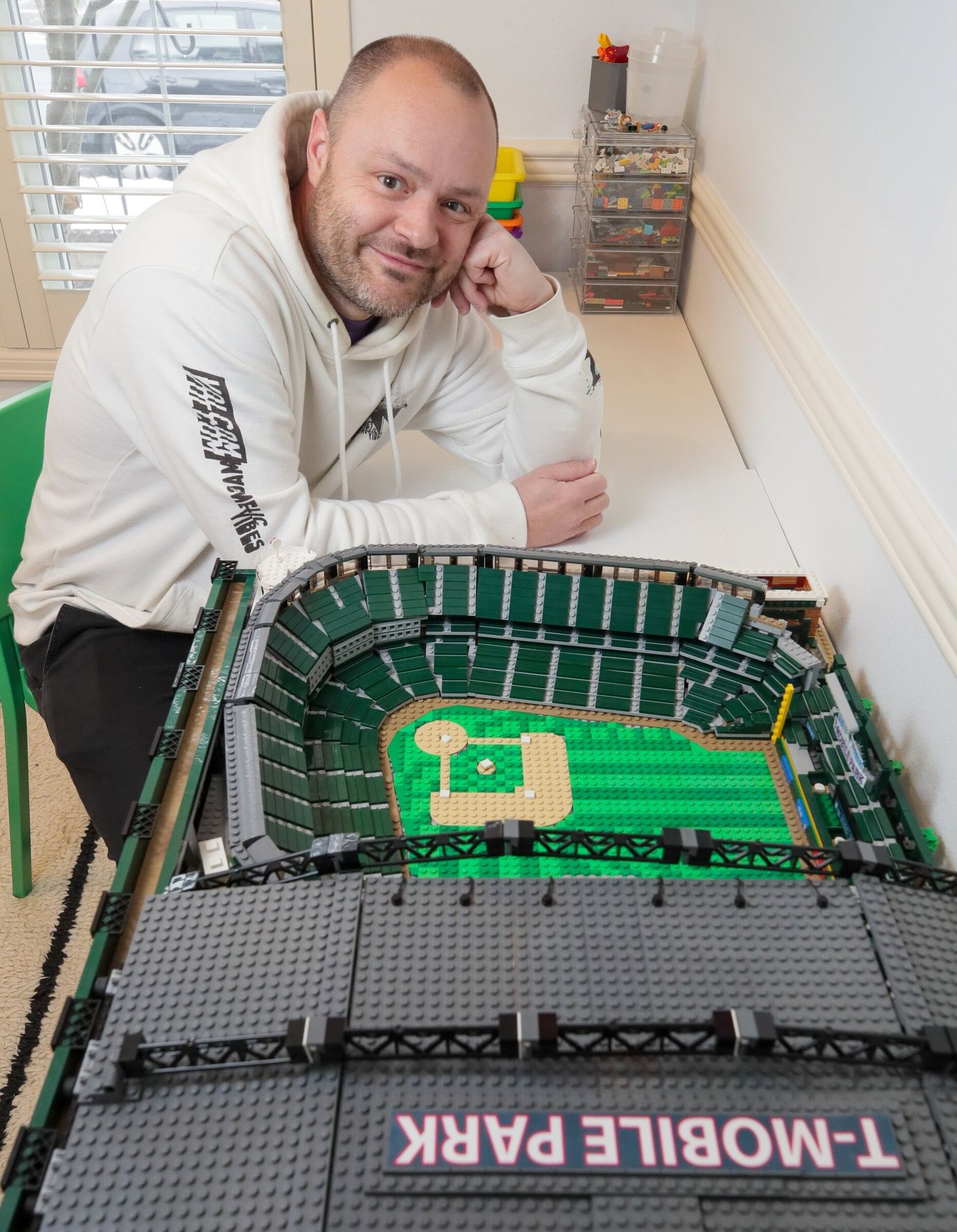Mukilteo man builds Lego T-Mobile Park with impressive details