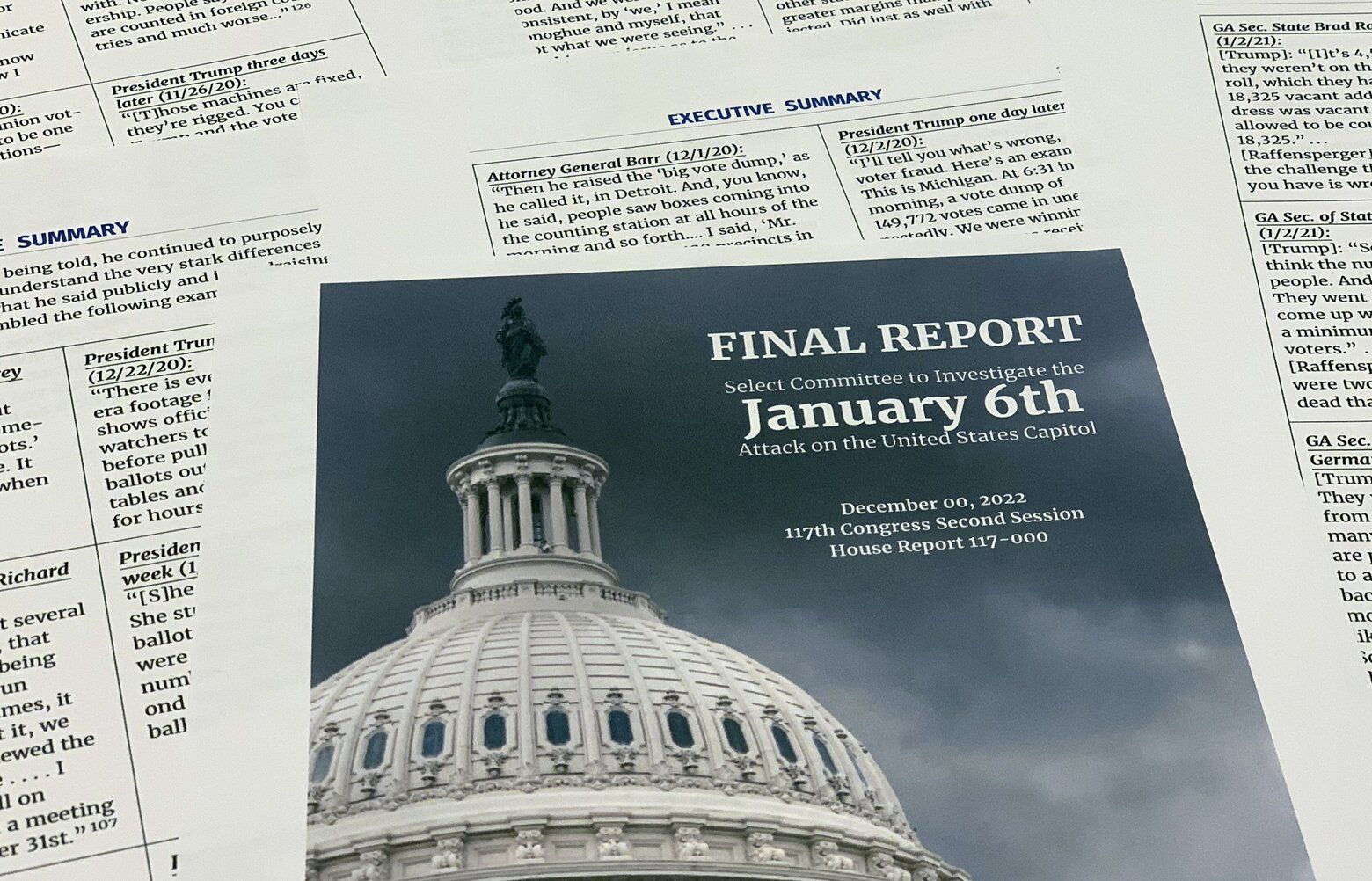 Jan. 6 Report: Trump ‘lit That Fire’ Of Capitol Insurrection | The ...