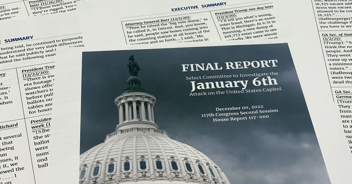 Jan. 6 report: Trump ‘lit that fire’ of Capitol insurrection | The ...