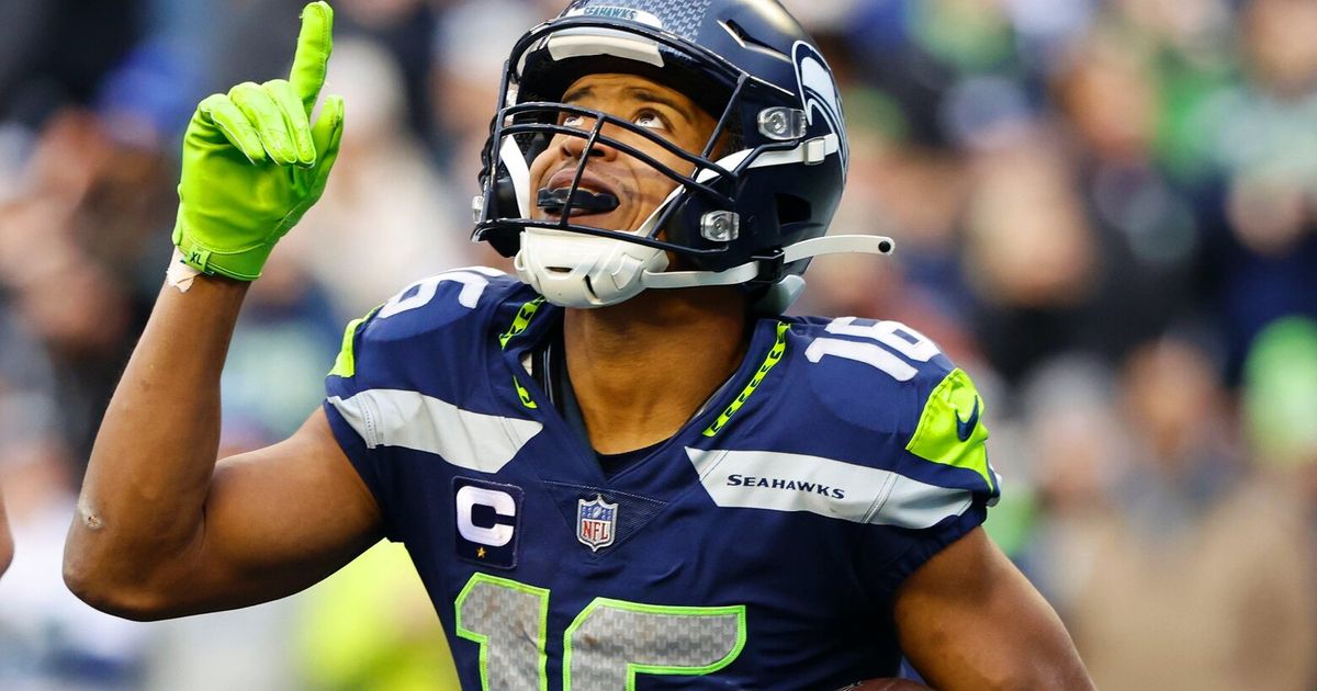 Why veteran Seahawks WR Tyler Lockett studies Jets rookie WR