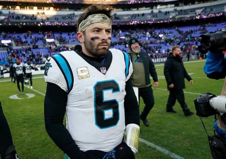 Panthers waive struggling QB Baker Mayfield - ESPN