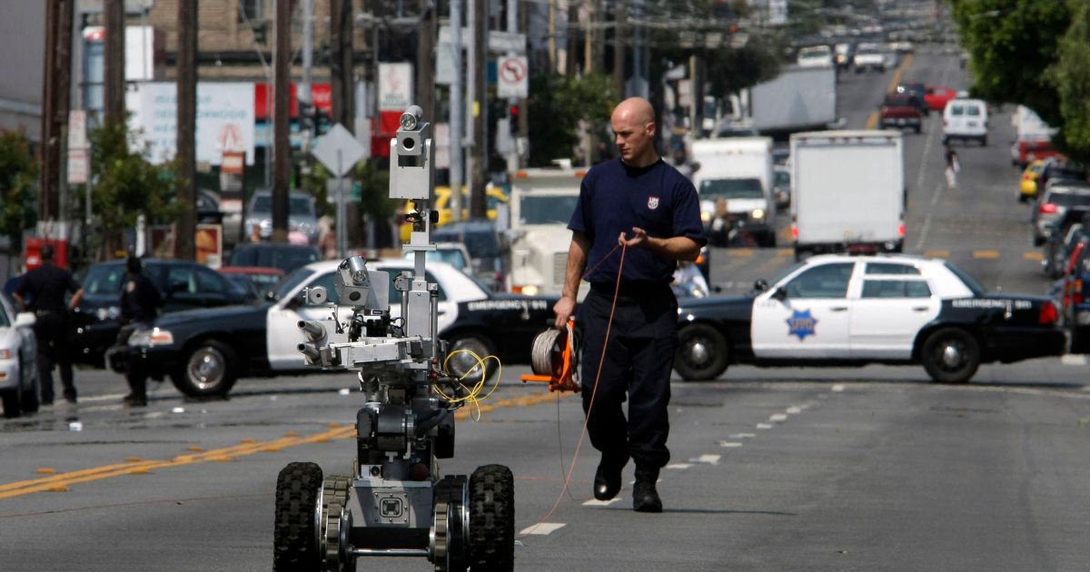 US police rarely deploy deadly robots to confront suspects