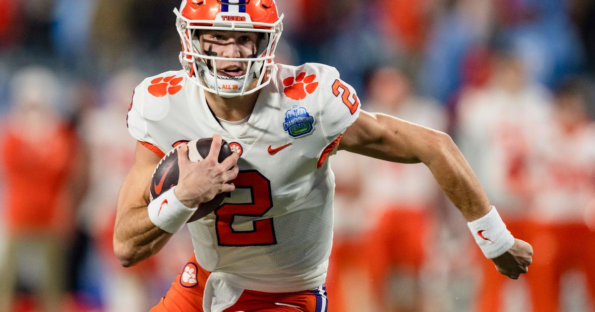 Trevor Lawrence Highlights: Clemson-Florida State 2018