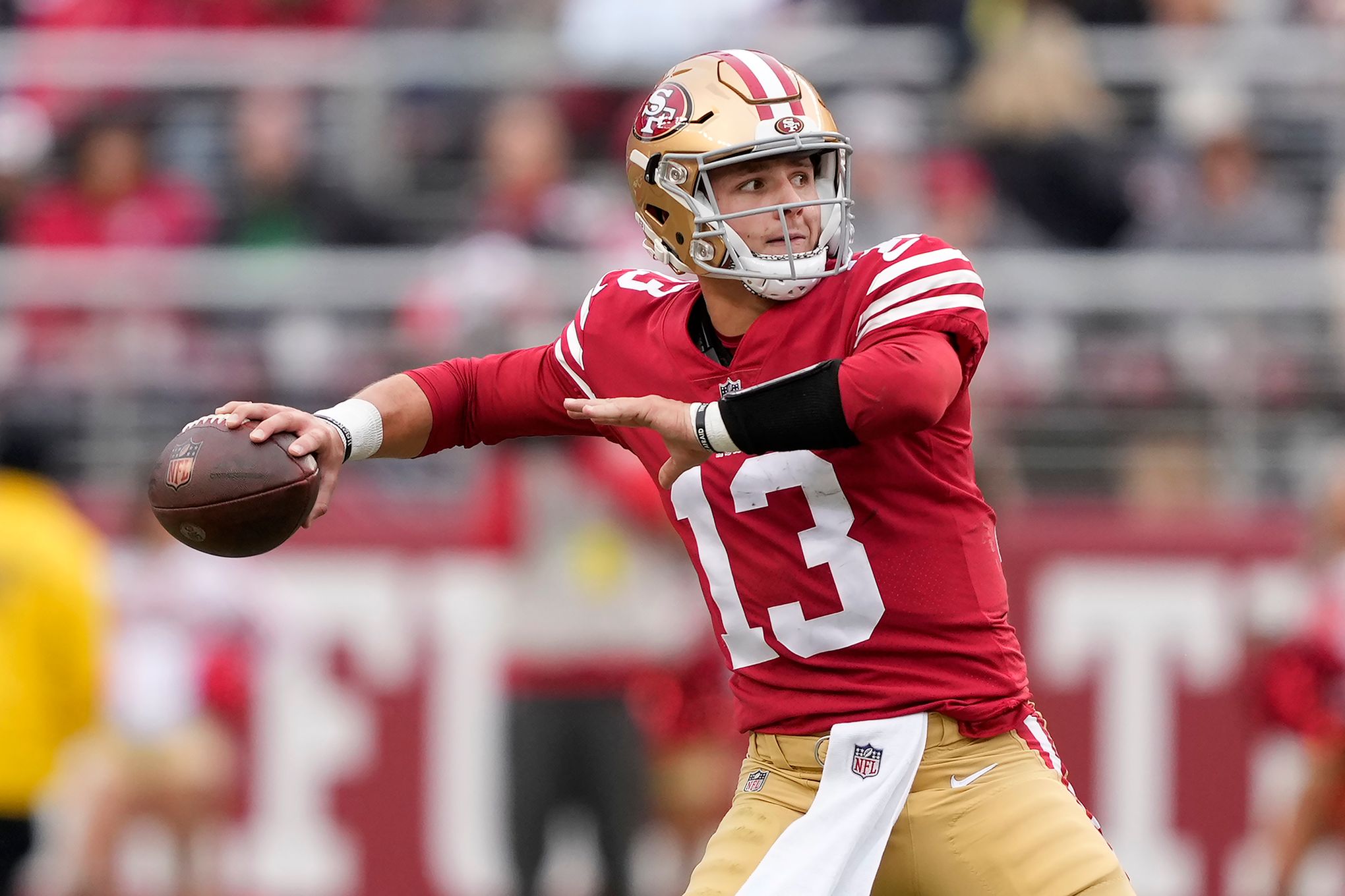 49ers clinch NFC West title behind impressive Brock Purdy