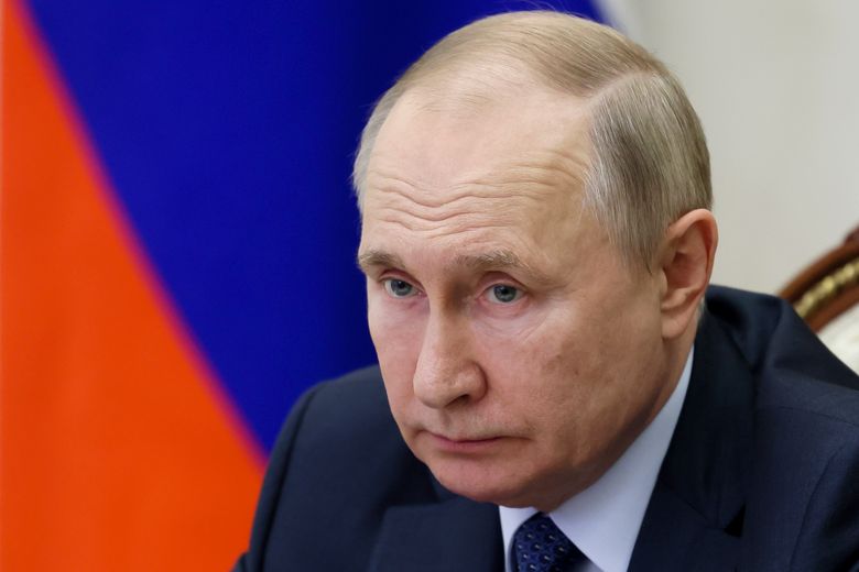 Putin says Ukraine fight is taking longer than expected | The Seattle Times