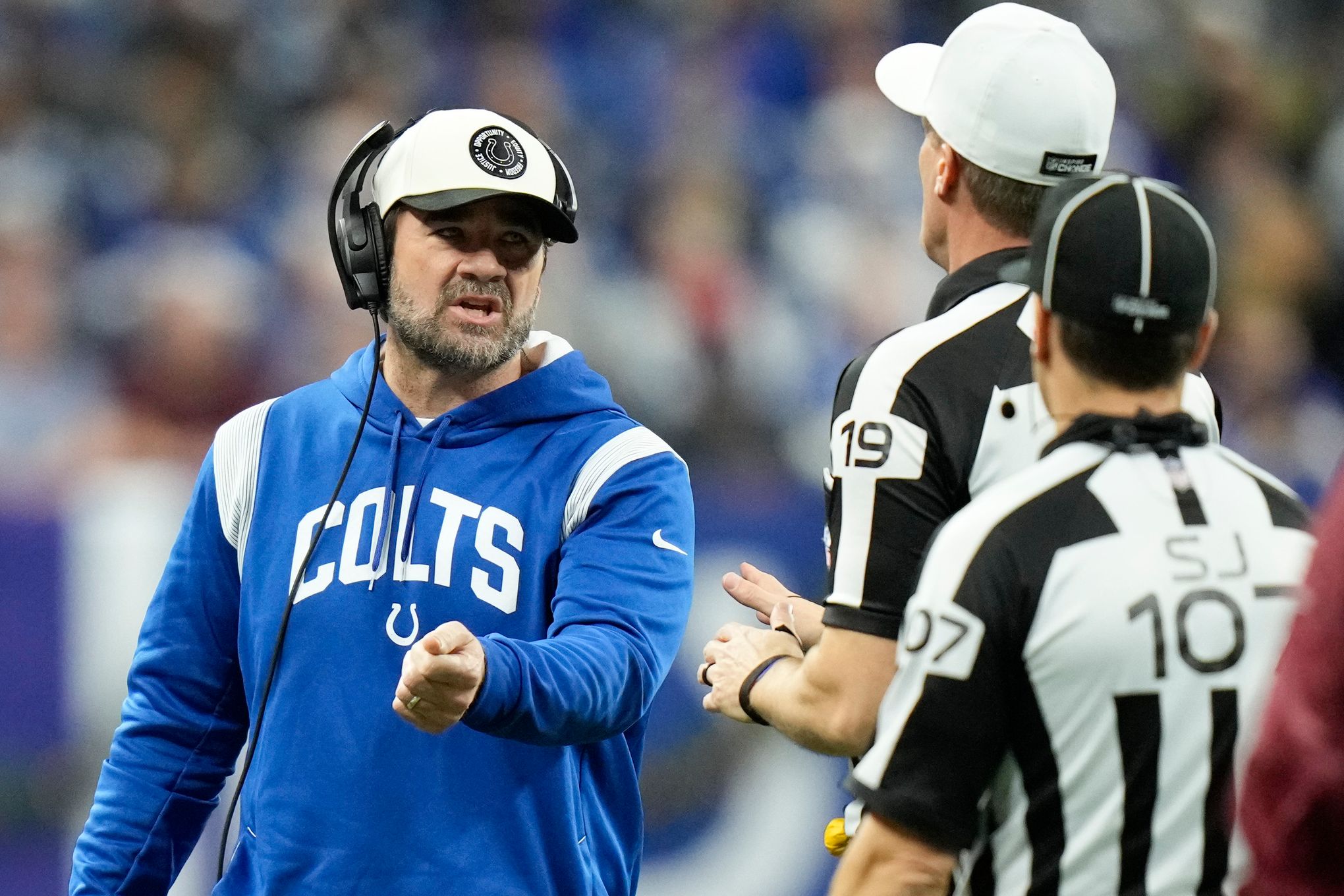 Jeff Saturday: Can the Indianapolis Colts interim head coach keep