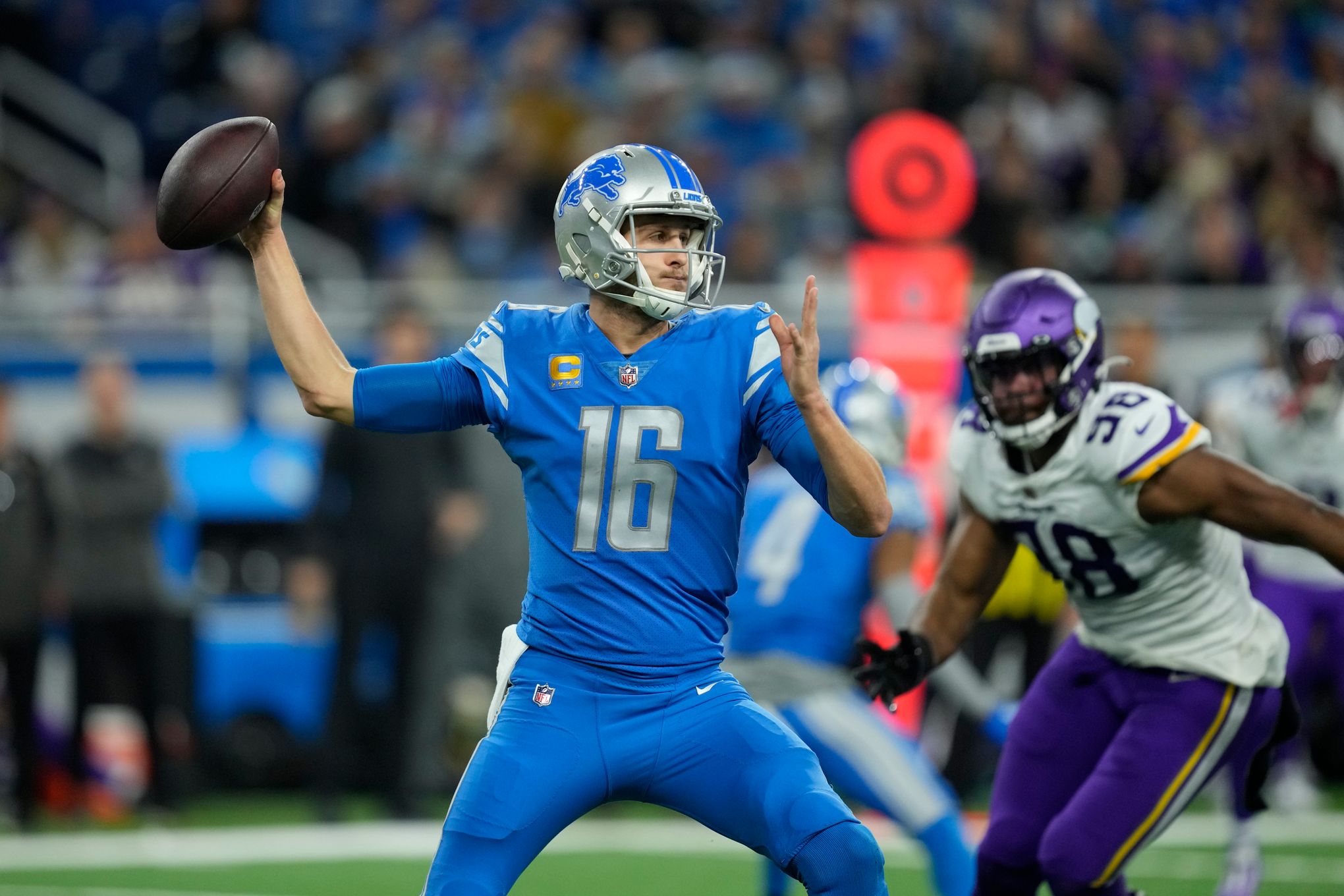 Detroit Lions Jared Goff says team can make playoffs if they win