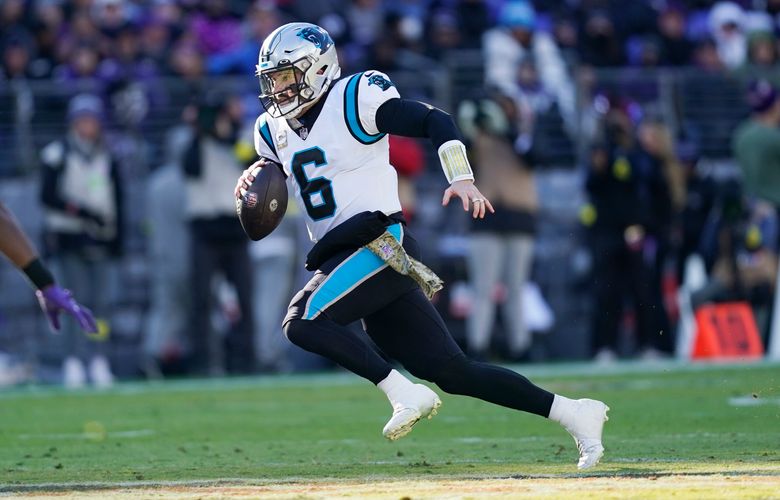 Baker Mayfield and the Panthers fall just short against the Browns - The  Washington Post