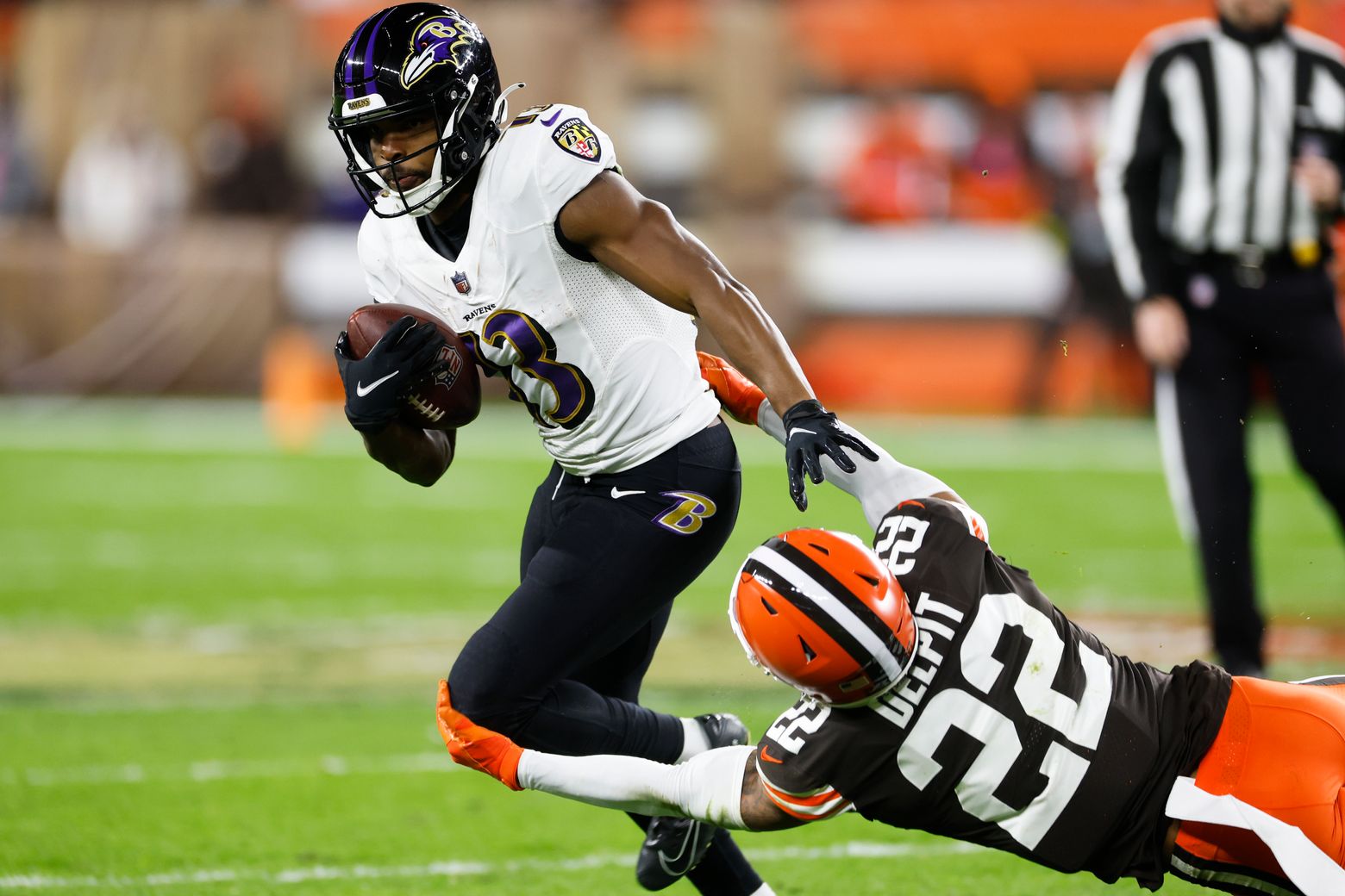 Ravens WRs take another hit: Duvernay on IR with foot injury