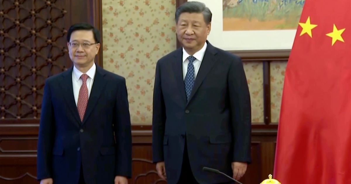 Xi reaffirms China’s governing principle for Hong Kong | The Seattle Times