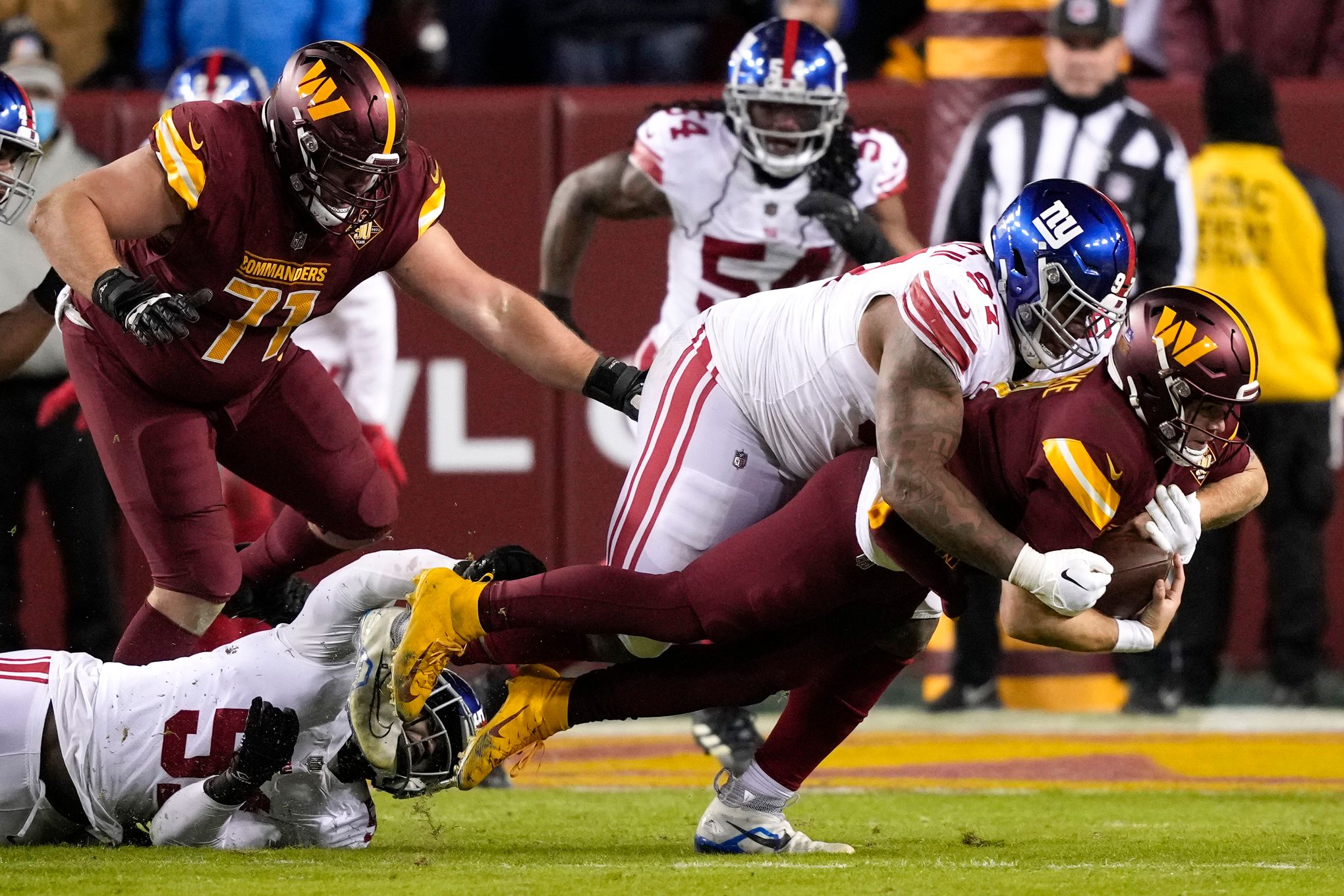 Giants-Commanders 'things I think': Kayvon Thibodeaux, Daniel