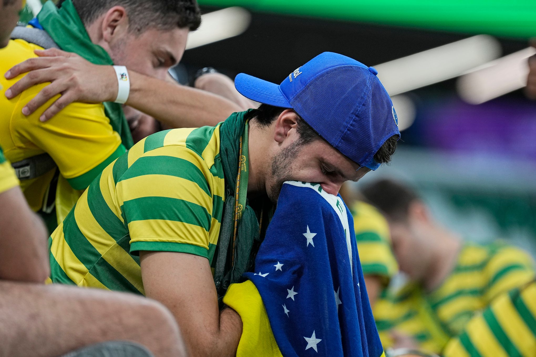 For Brazil fans, the 'sadness is too much' after World Cup exit