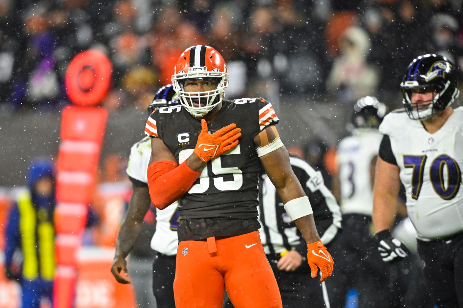 Browns vs Saints: Cleveland weather forecast calls for wind and snow