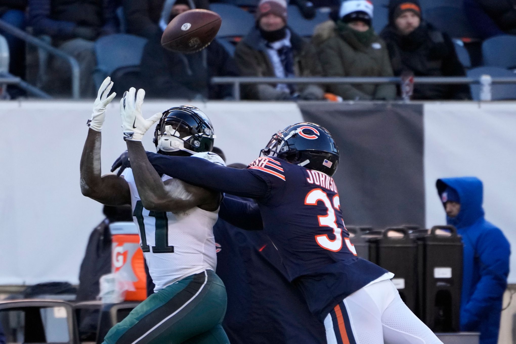 Bears CB Johnson questionable for Bills game with injury - Washington Times