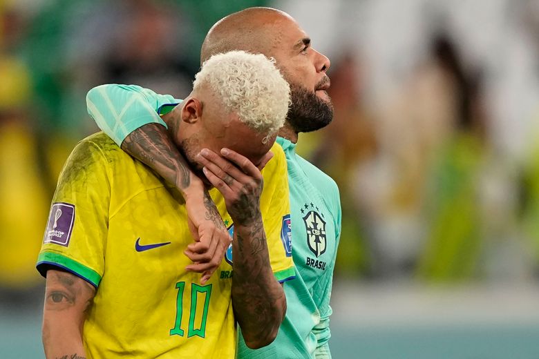 Neymar Breaks Down After Brazil Is Knocked Out of the World Cup