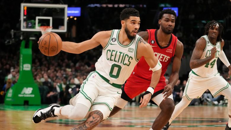 Jayson Tatum, Jaylen Brown in 3-point contest: Celtics All-Stars