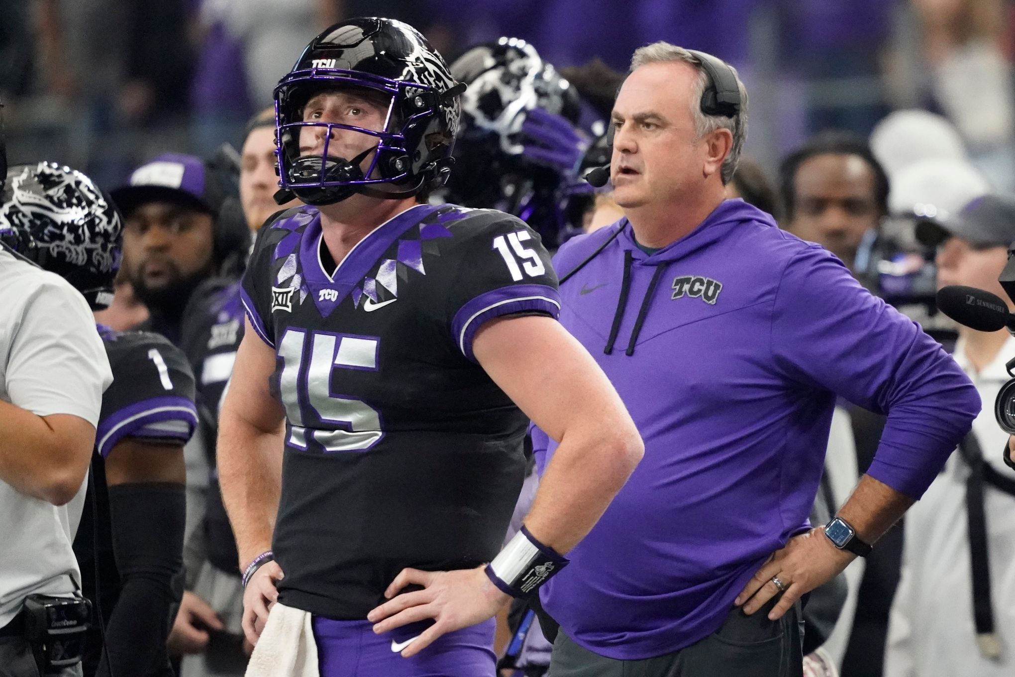 TCU dominates AP Big 12 honors, led by QB Duggan and Dykes