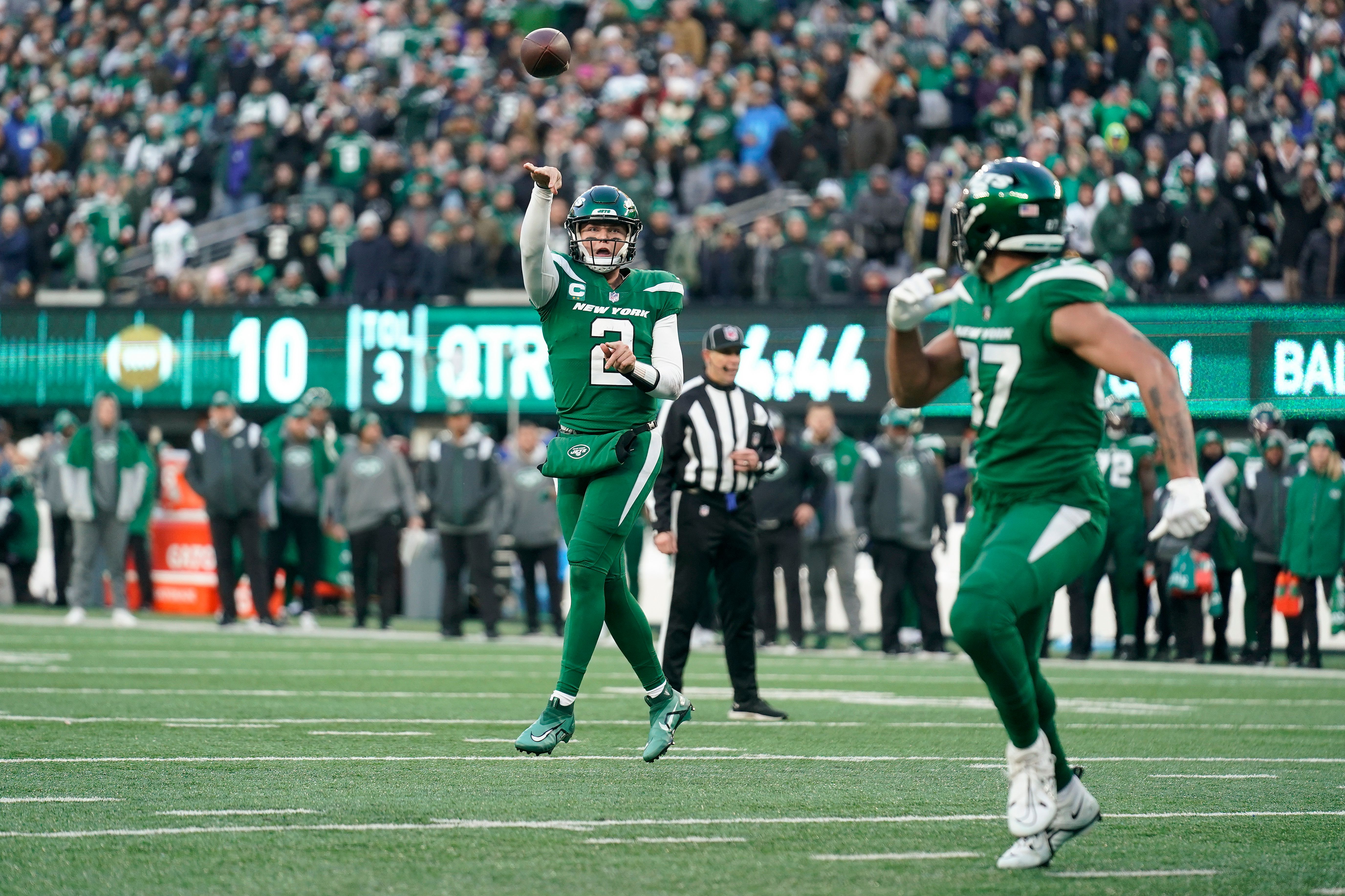 Wilson S Up And Down Jets Return Ends In The Seattle Times Jets Football 01949 