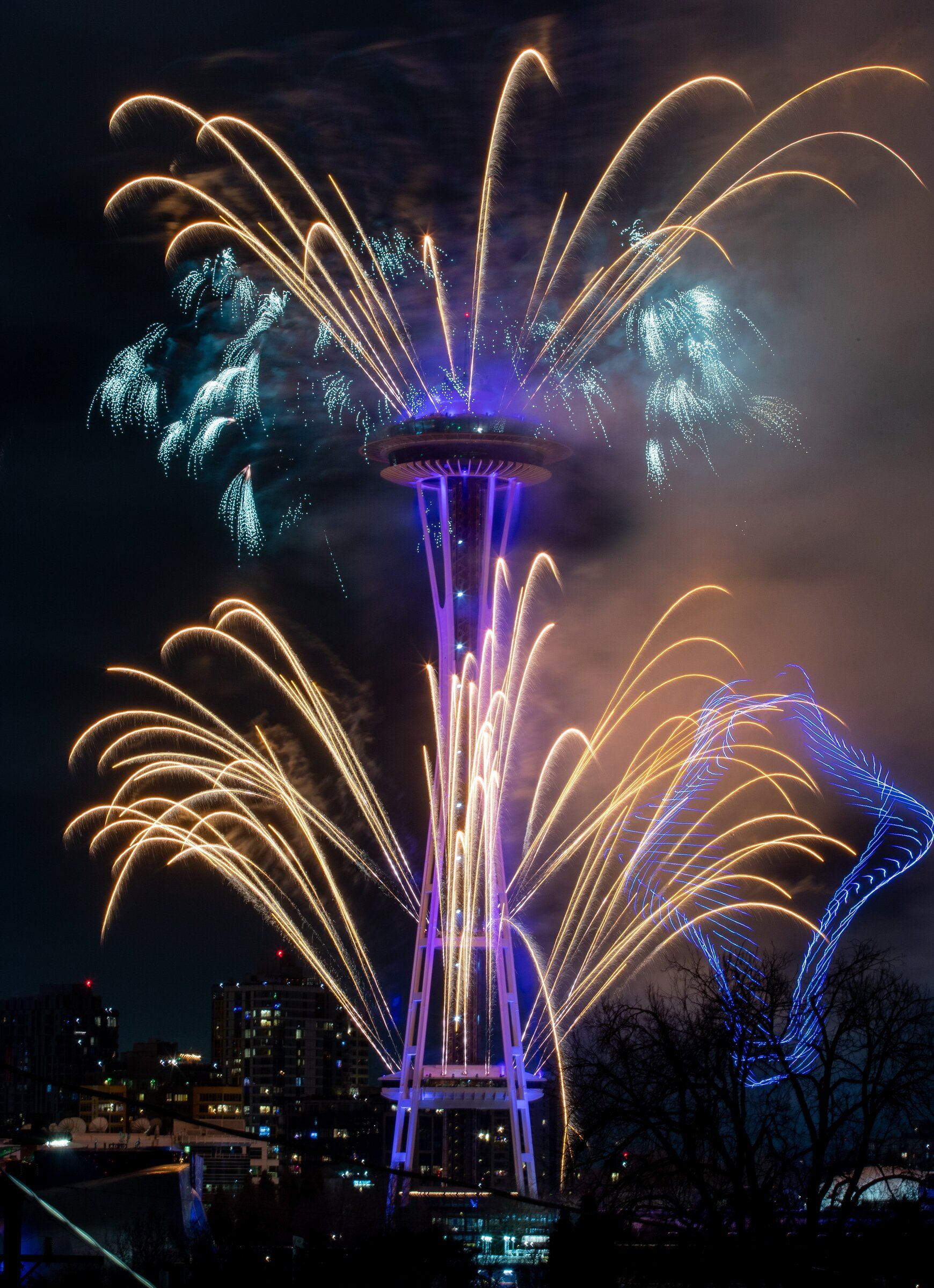 drone space needle