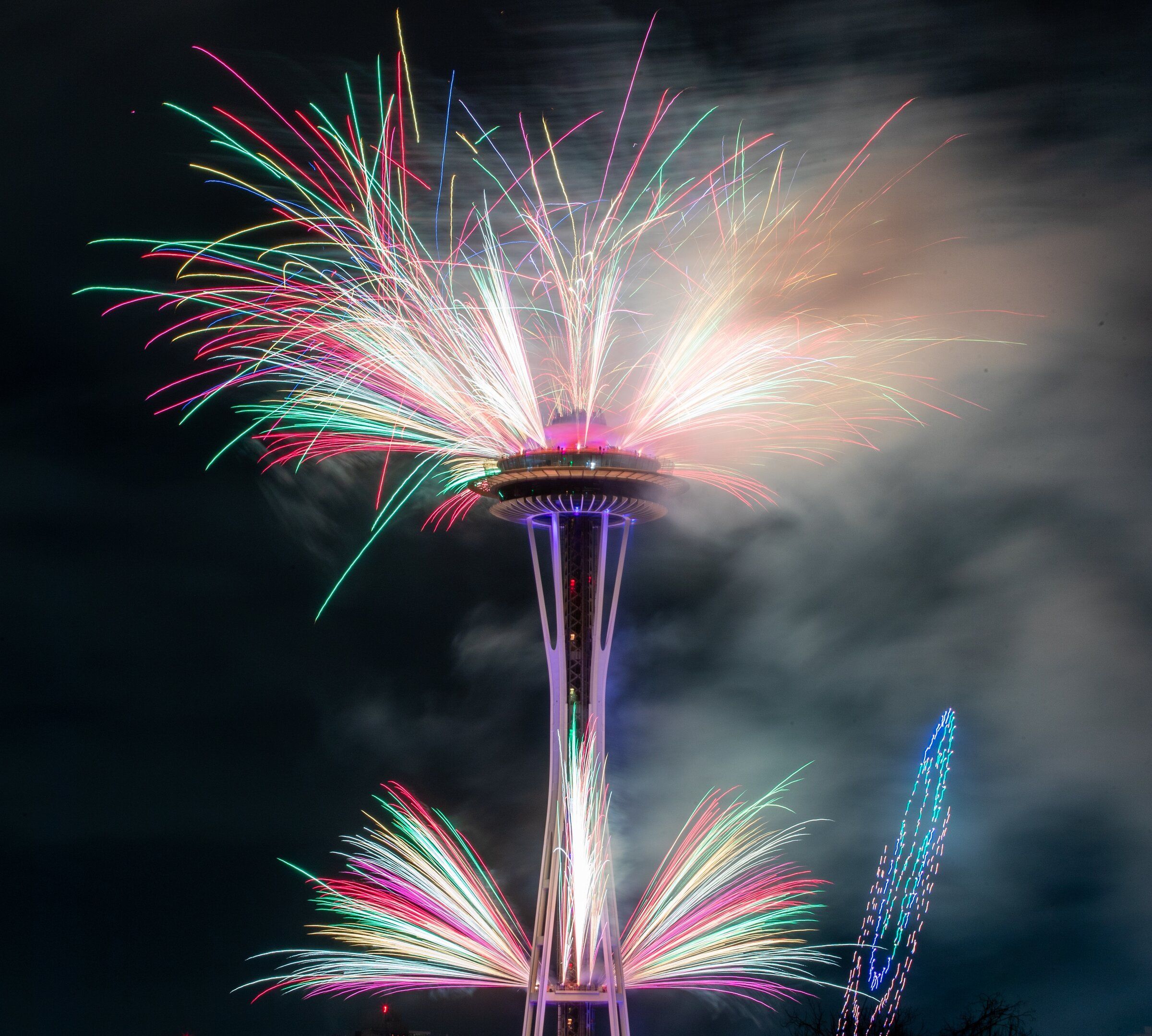 drone space needle