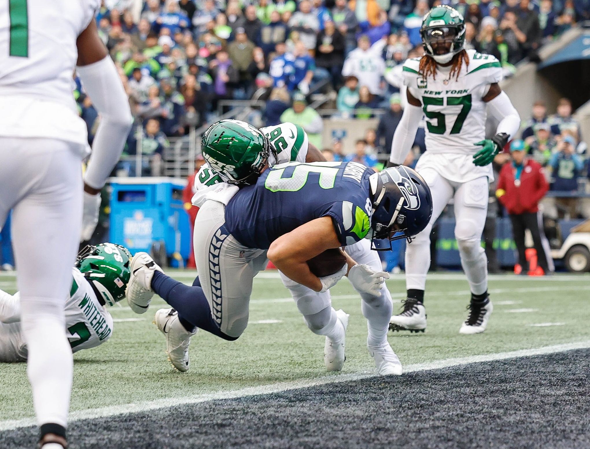 It was wild': Seahawks' Tyler Mabry savors first NFL touchdown