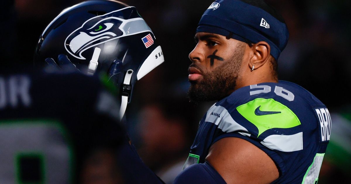 Seahawks LB Jordyn Brooks’ season ends with ACL injury The Seattle Times