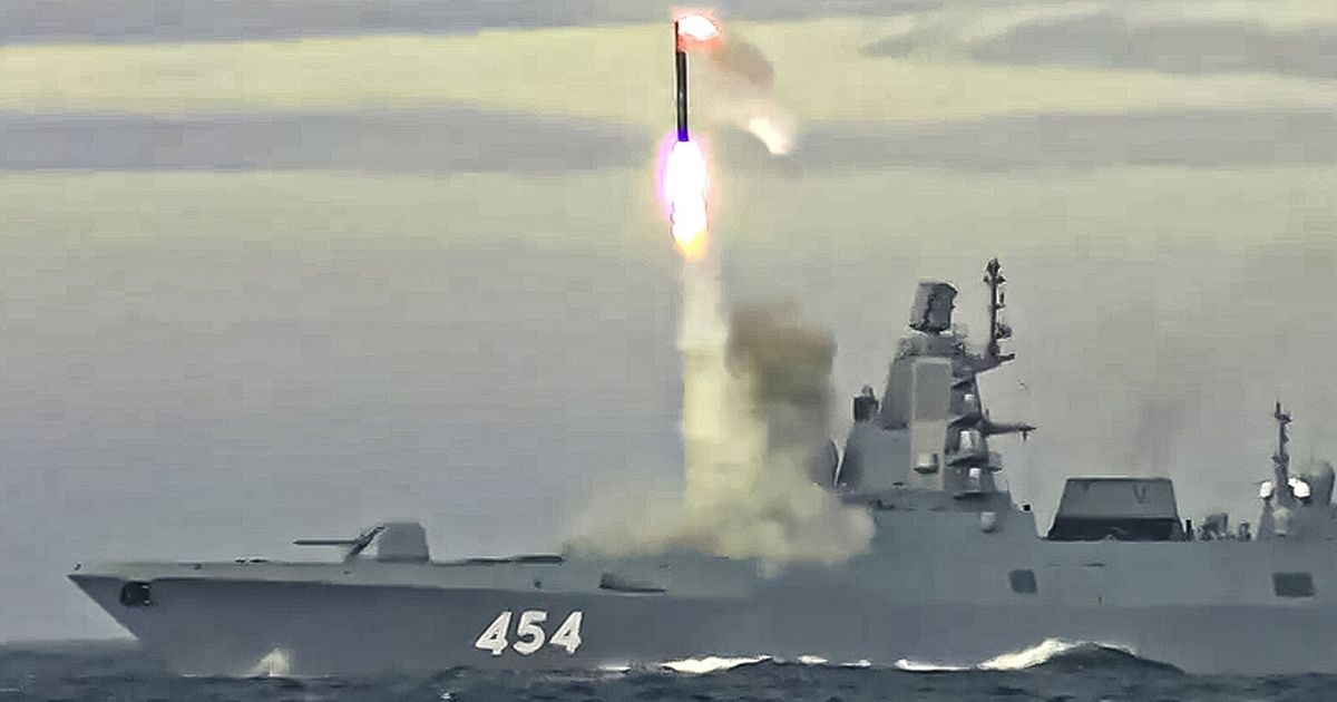 Russia’s hypersonic missile-armed ship to patrol global seas | The ...