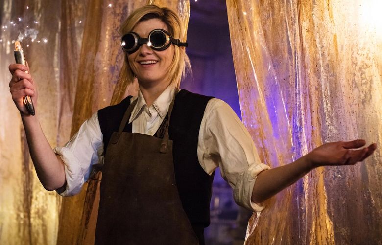 Jodie Whittaker is the first woman to portray “Doctor Who.”