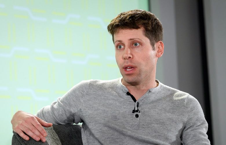 Sam Altman, a founder and chairman of OpenAI, a lab that is popularizing generative artificial intelligence, speaks at the New Work Summit in Half Moon Bay, Calif., Feb. 25, 2019. Amidst the most dismal tech downturn in a generation, an investment frenzy over generative artificial intelligence, which generates text, images and sounds in response to short prompts, has gripped Silicon Valley’s imagination. (Mike Cohen/The New York Times)  