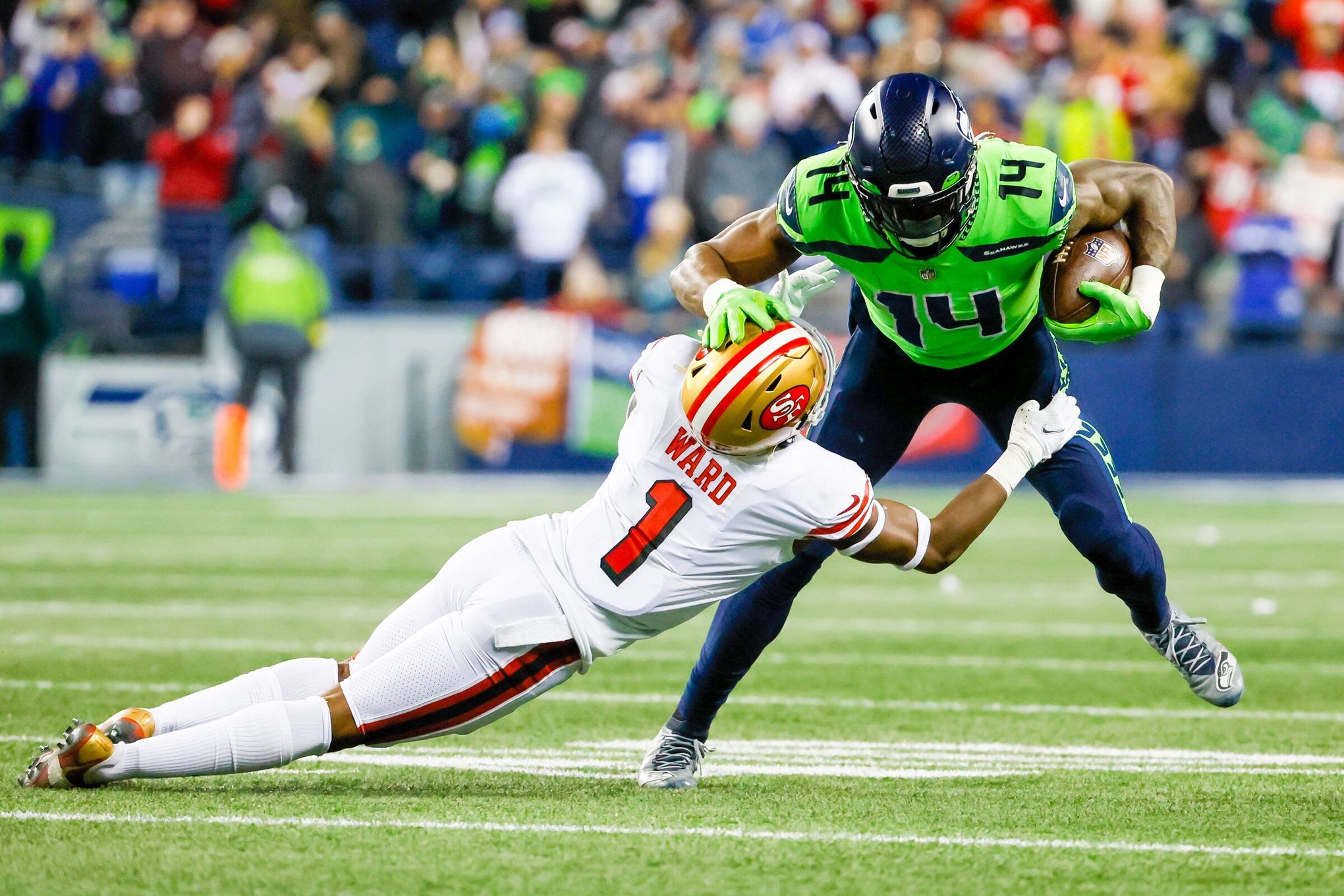 49ers vs Seahawks: 3 key matchups to watch: Can the Niners keep DK Metcalf  under wraps for the third time? - Niners Nation