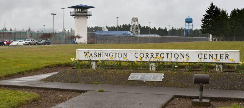 The Washington Corrections Center in Shelton, Mason County, is seen in April 2011. A bill working its way through the state Legislature would restrict when prisons can use solitary confinement.