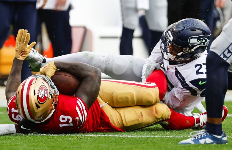 Second-half twist: 49ers kick it into another gear after rallying behind  disputed tackle