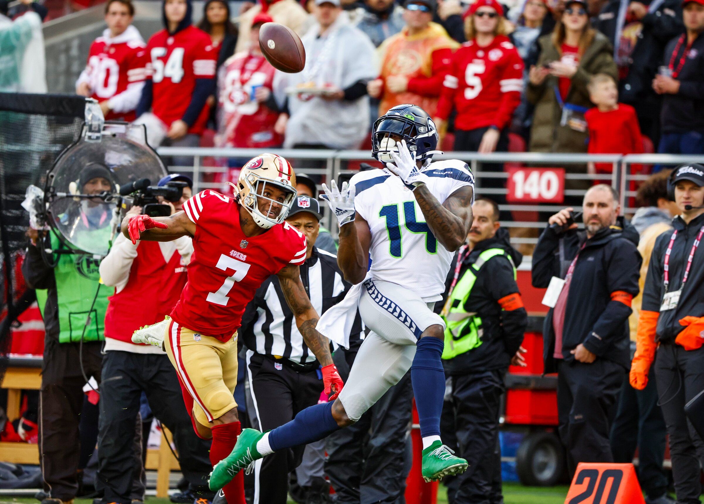 score of the 49ers football game