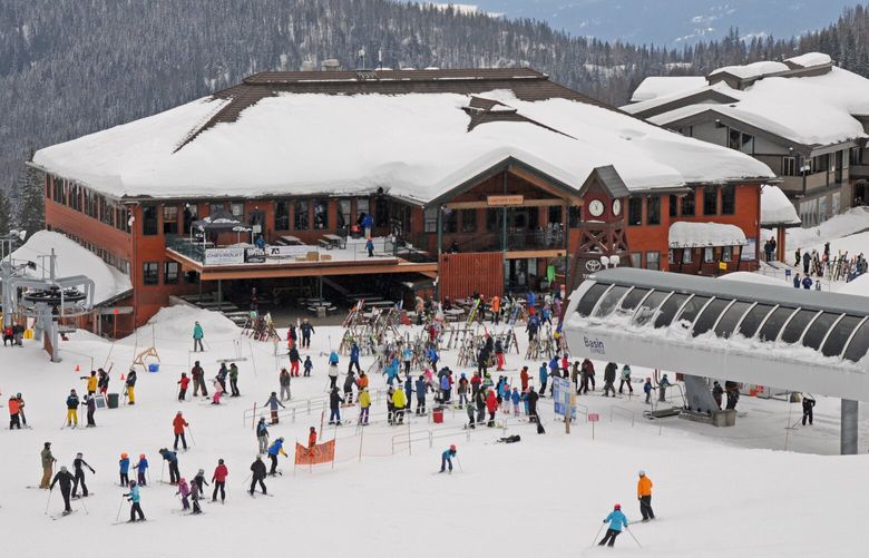 Idaho’s Schweitzer Mountain Resort overlooks Lake Pend Oreille.