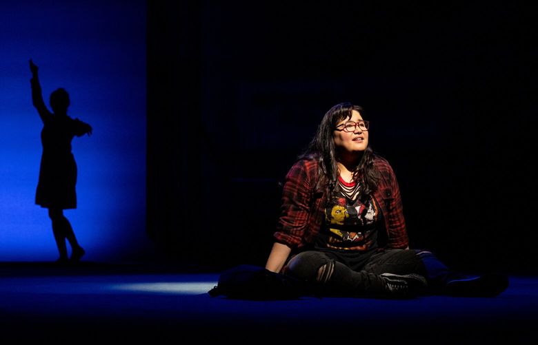 Karen Rodriguez in I Am Not Your Perfect Mexican Daughter at Seattle Rep.
