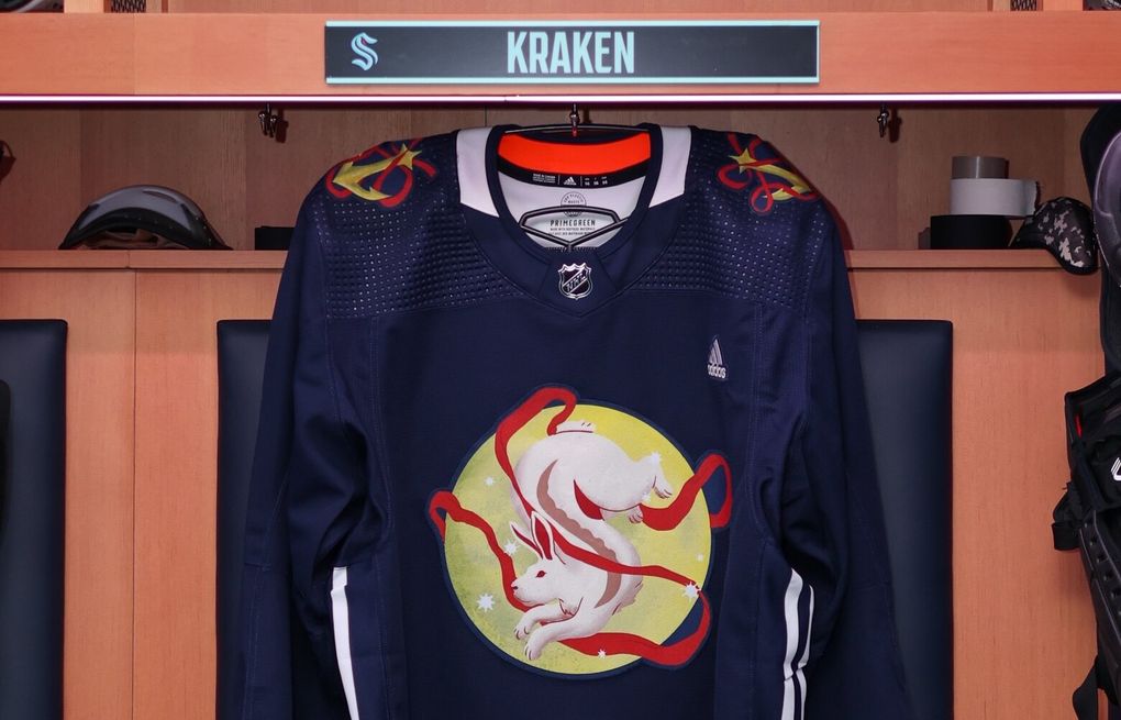 Kraken will wear warmup jerseys Saturday to honor the Year of the
