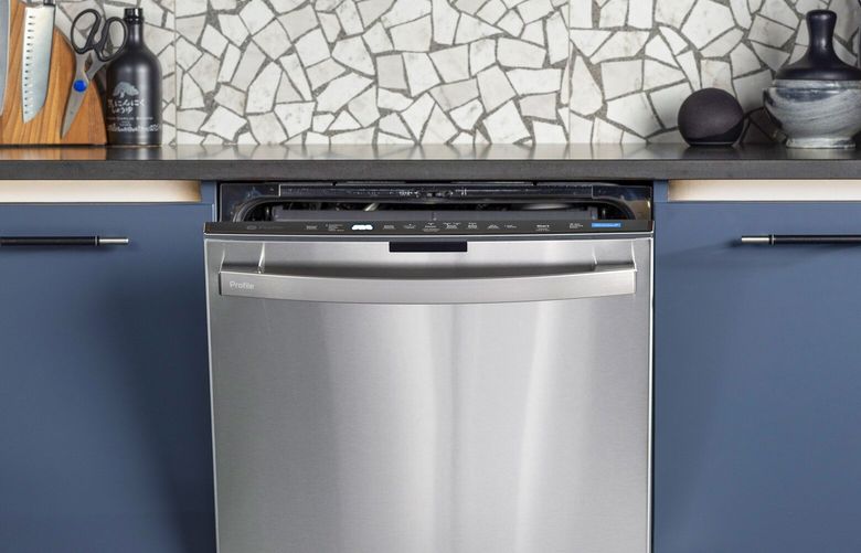 The new GE Profile UltraFresh System™ Dishwasher with MicrobanAE Antimicrobial Technology aims to reduce the growth of bacteria in and on your dishwasher. (GE Appliances via AP)