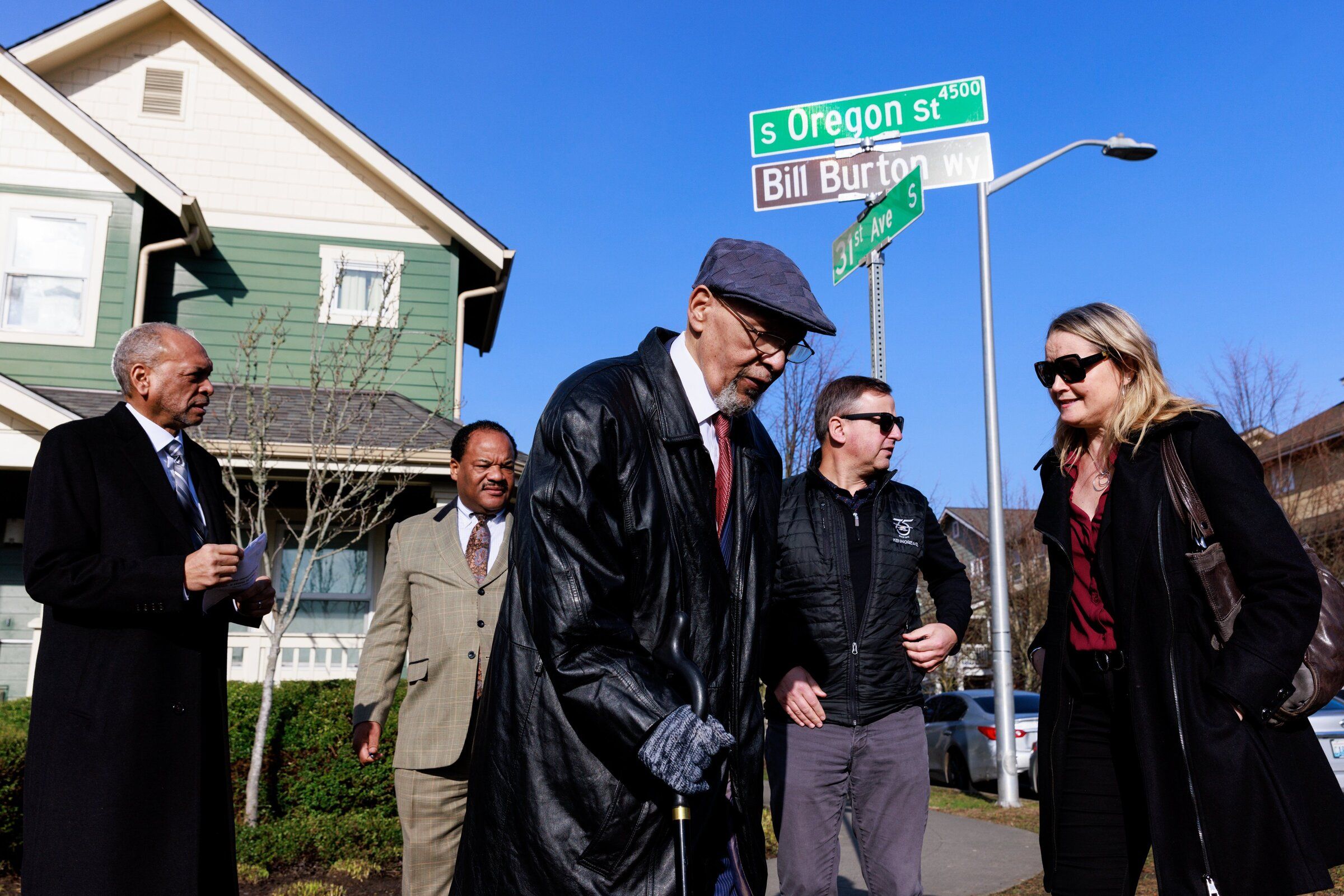 Seattle street named for Bill Burton who built Rainier Vista kids