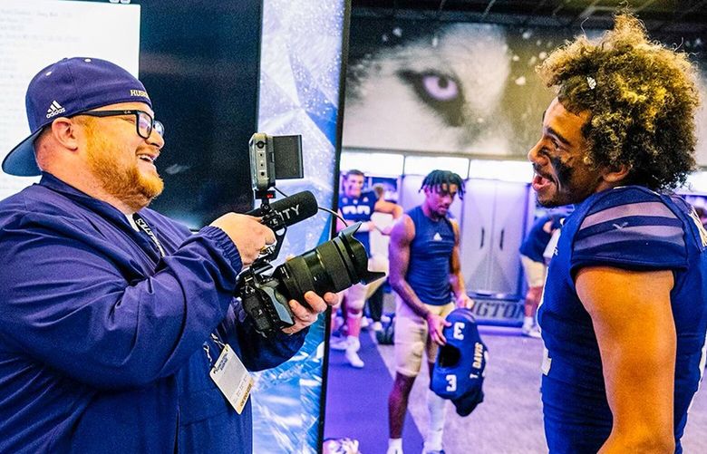 UW senior director of creative services Kasey Byers has helped transform the Huskies’ creative department.