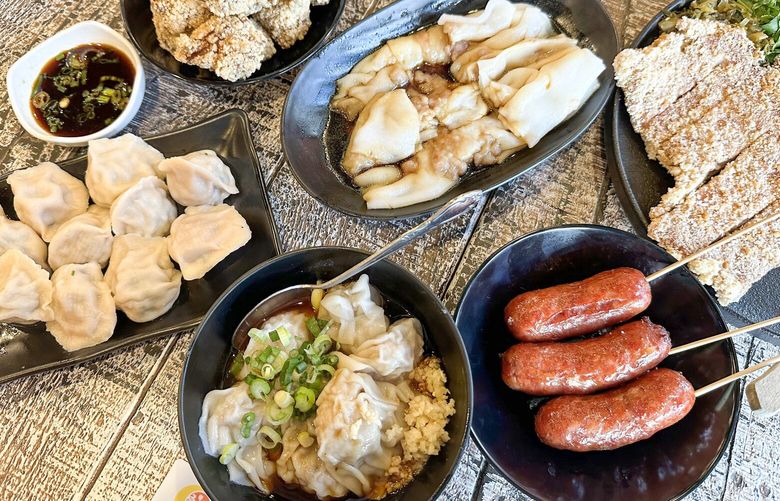 Get to Bellevue’s Honest Cafe for a Taiwanese fest of rice rolls, dumplings, popcorn chicken and snappy Taiwanese sausages.