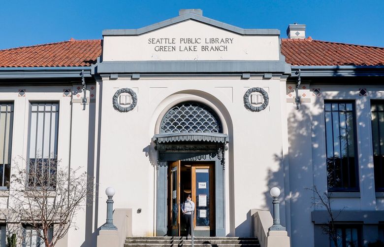 The Green Lake branch of the Seattle Public Library will close Wednesday, Feb. 1, 2023 for renovations and will not open again until early 2024. 222919
