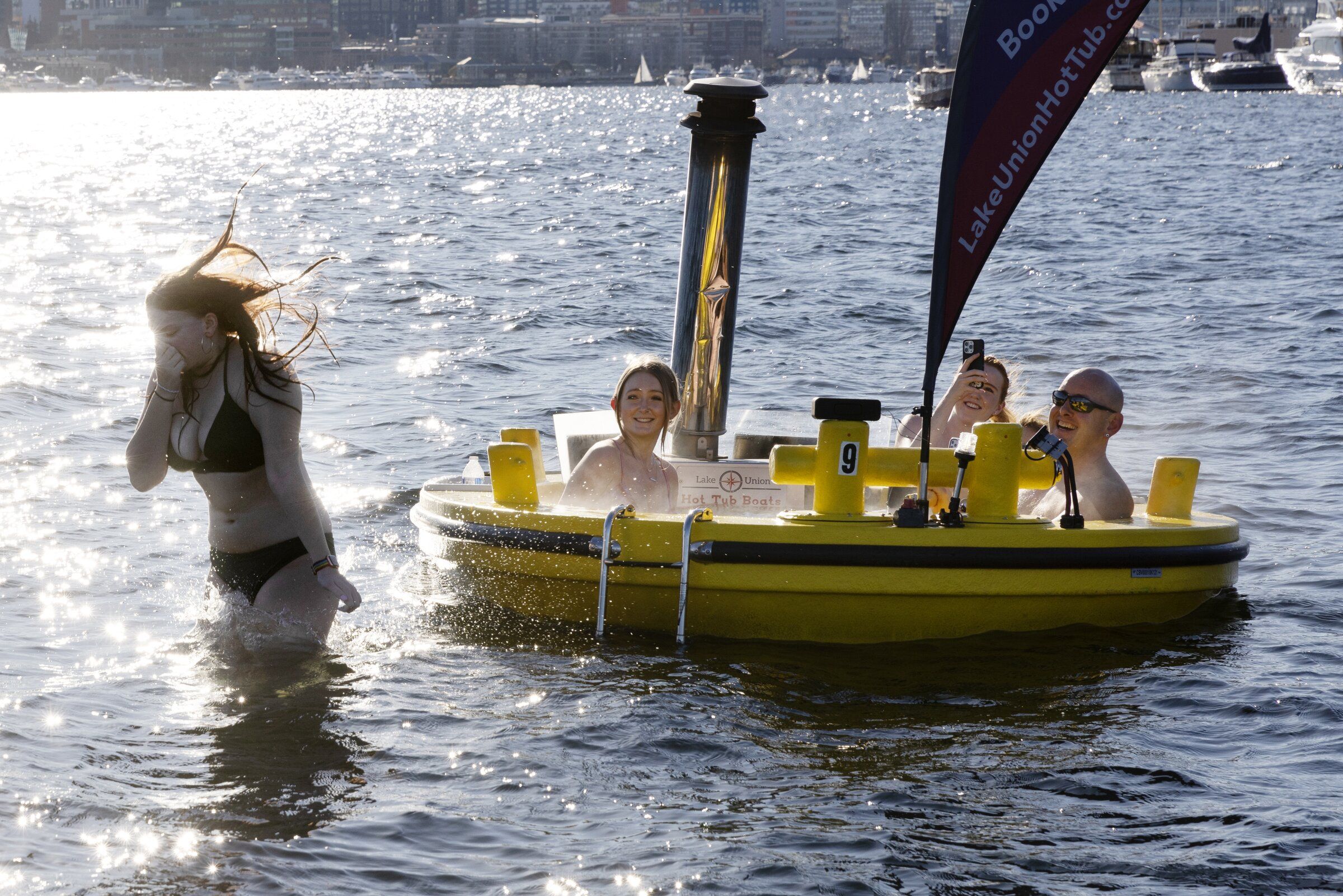 Getting into hot water on Lake Union | The Seattle Times